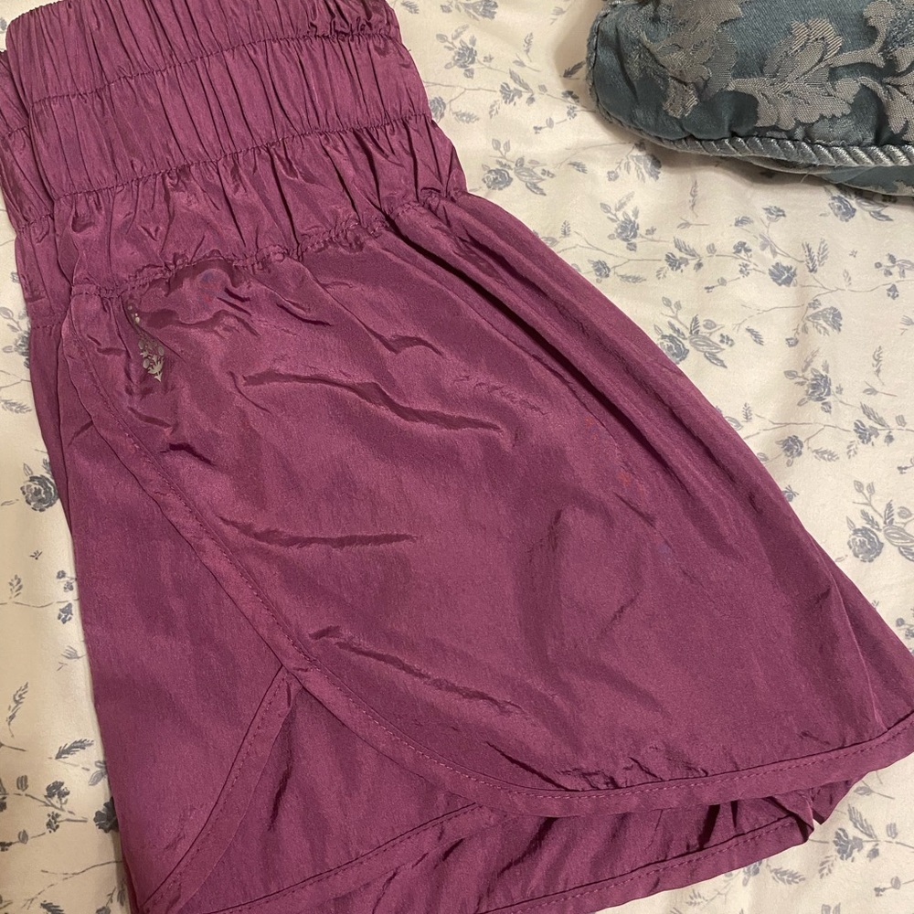 Purple Free People Movement Shorts